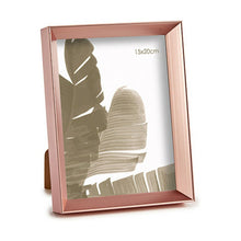 Last inn bildet i Galleri-visningsprogrammet, Fotoramme 17,3 x 3,3 x 22,3 cm Rosa Kopper Plast Glass (6 enheter)
