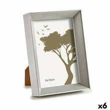 Last inn bildet i Galleri-visningsprogrammet, Fotoramme 12,5 x 17,3 x 3,5 cm Sølv Plast Glass (6 enheter)
