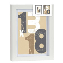 Last inn bildet i Galleri-visningsprogrammet, Fotoramme for vegg Hvit Glass Tre MDF 18 x 23 x 2,5 cm (6 enheter)
