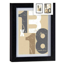 Last inn bildet i Galleri-visningsprogrammet, Fotoramme 18 x 23 x 2,5 cm Svart Glass Tre MDF (6 enheter)

