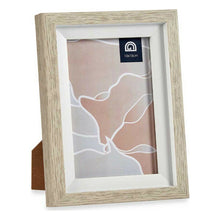 Last inn bildet i Galleri-visningsprogrammet, Fotoramme 13,5 x 18,8 x 2 cm Krystall Beige Hvit Plast (6 enheter)
