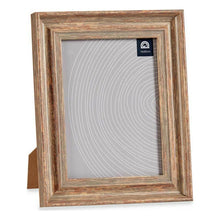 Last inn bildet i Galleri-visningsprogrammet, Fotoramme 21 x 2 x 26 cm Krystall Tre Brun Kopper Plast (6 enheter)
