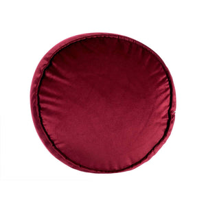 Puff Fløyel Rødbrun 60 x 39 x 60 cm (2 enheter)