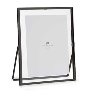 Fotoramme Svart Metall Glass Plast 18,5 x 1 x 23 cm (12 enheter)