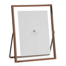 Last inn bildet i Galleri-visningsprogrammet, Fotoramme Kopper Metall Glass Plast 18,5 x 1 x 23 cm (12 enheter)
