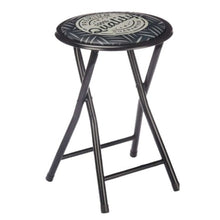 Last inn bildet i Galleri-visningsprogrammet, Sammenleggbar Krakk Quality Svart Grå PVC Metall 30 x 30 x 45 cm (10 enheter)
