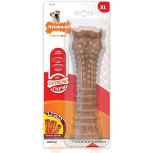 Dog teether Nylabone Dura Chew Bacon Størrelse XL Nylon